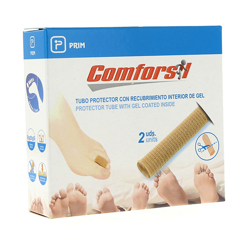 Tubo Protector Dedos Recubrimiento Interior Gel Comforgel (Tejido Mesh 1,5 Cm Diametro 2 U)